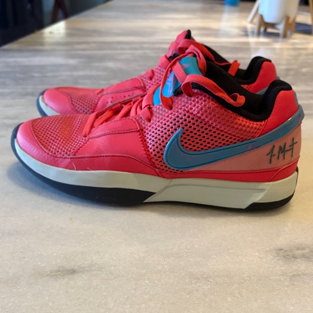 Nike JA 1 Morant Ember Glow 7.5 - Picture 4 of 17